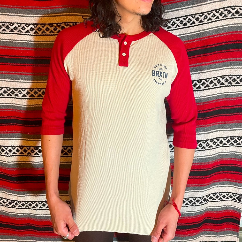 Brixton thermal baseball tee